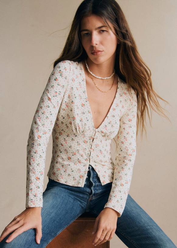 Top Lydia - Imprimé Primavera