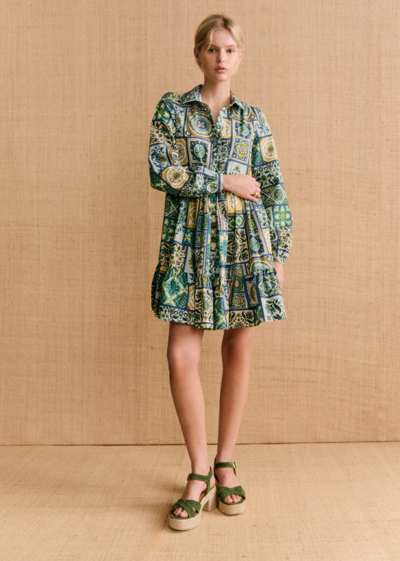 grey dress szane x momon Sezane | Dresses | Nwt Szane X Momon Grey Dress Procida Size 8