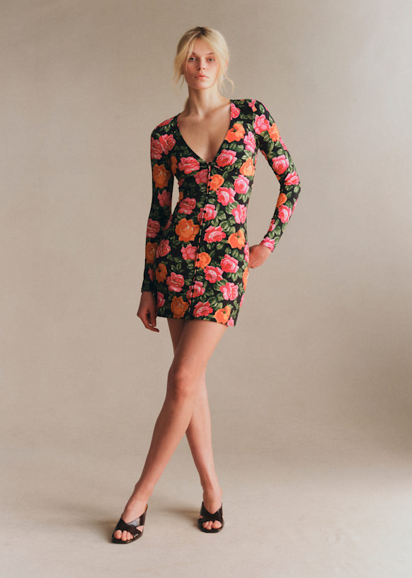 long sleeve sequin dress mini Demure Long Sleeve Open Back Dress Sequin Blush
