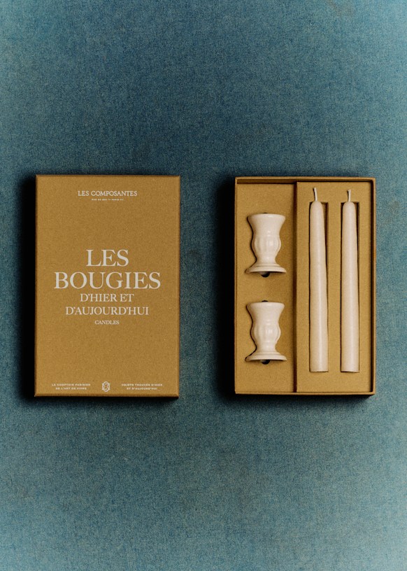 Gift set Bougeoirs Piano et Chandelles - Petit Modèle