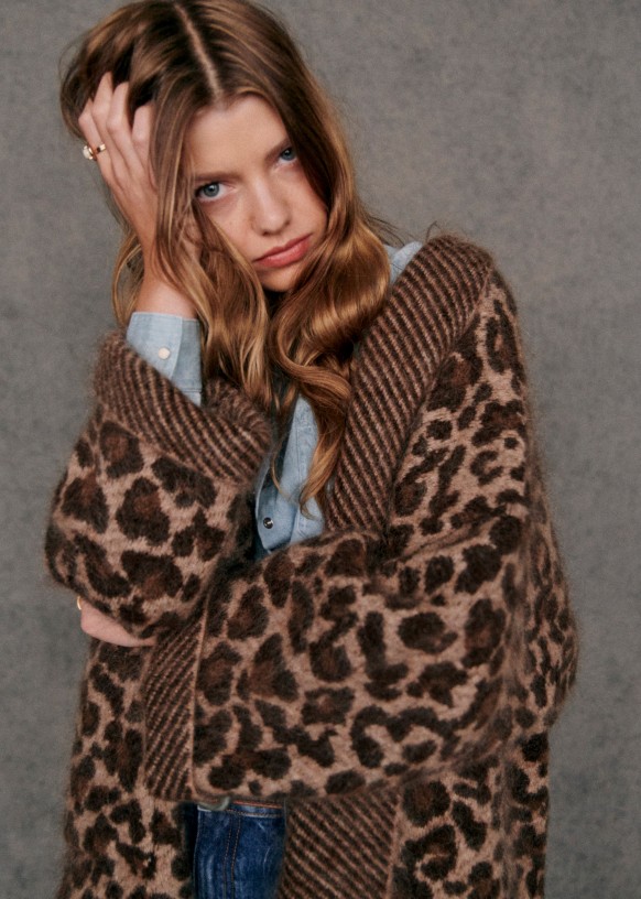 Basket leopard sezane new arrivals