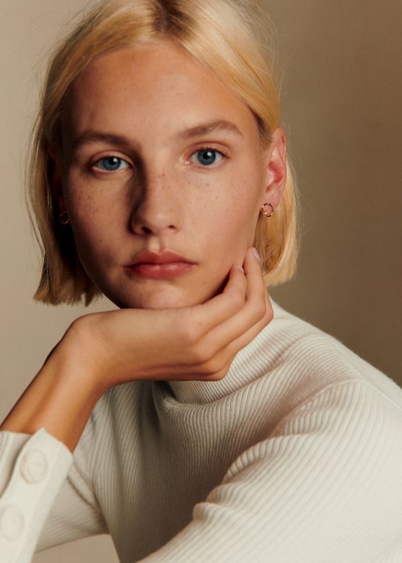 Boucles d'oreilles Laurette - Doré