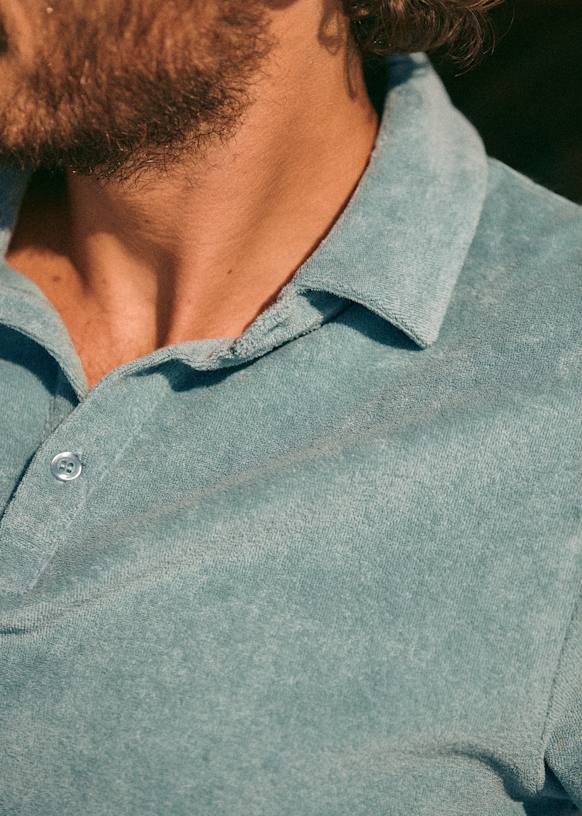 ウェア Novohorizontino(Size L Finta) Jude Polo - Mauve - Organic Cotton - Octobre Éditions