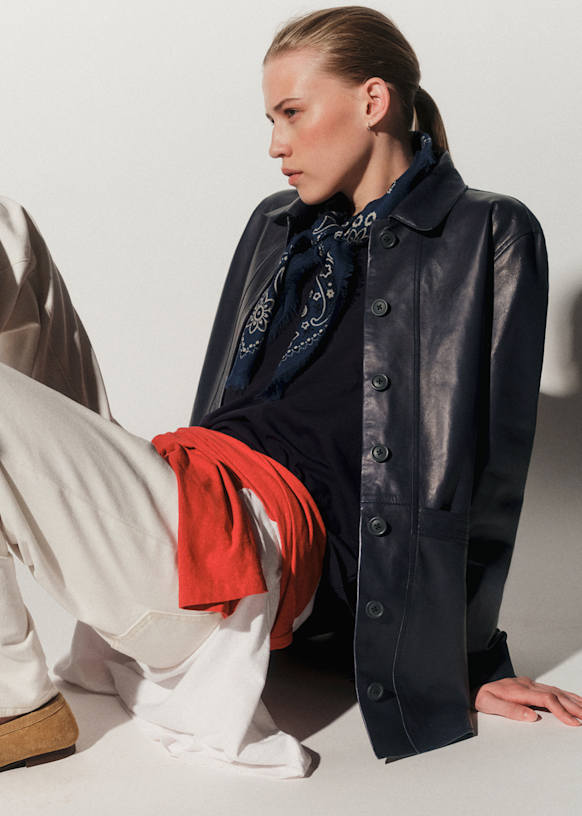 Will Jacket - Ecru - Organic cotton - organic textile - Sézane
