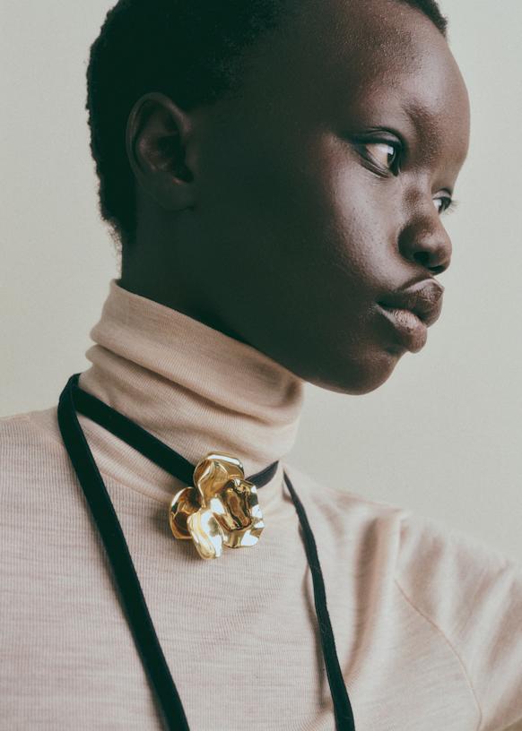 Capucine ネックレス - ゴールド - ピンクコレクション - 大部分が