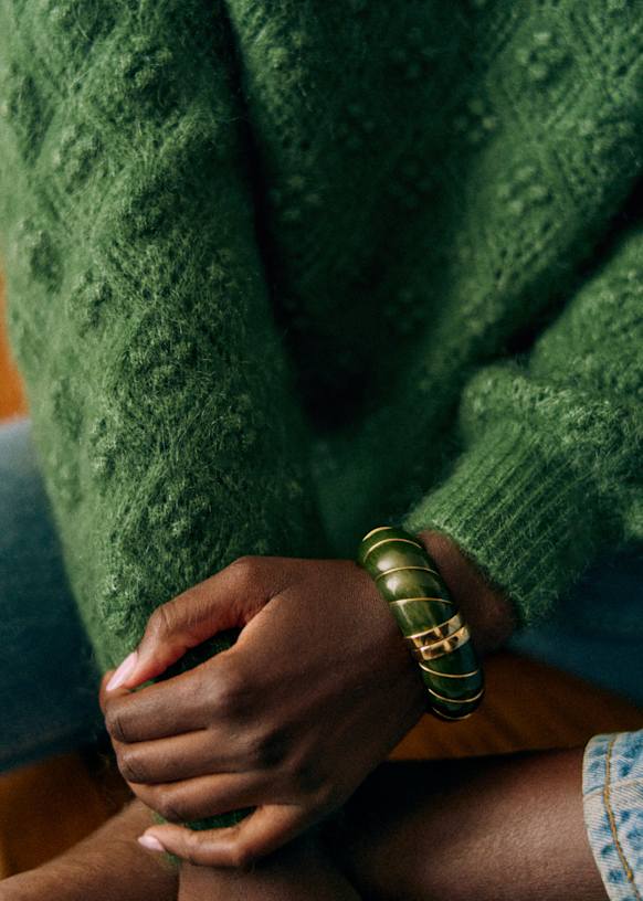 Nils Jumper - Ecru - Kid mohair - Sézane
