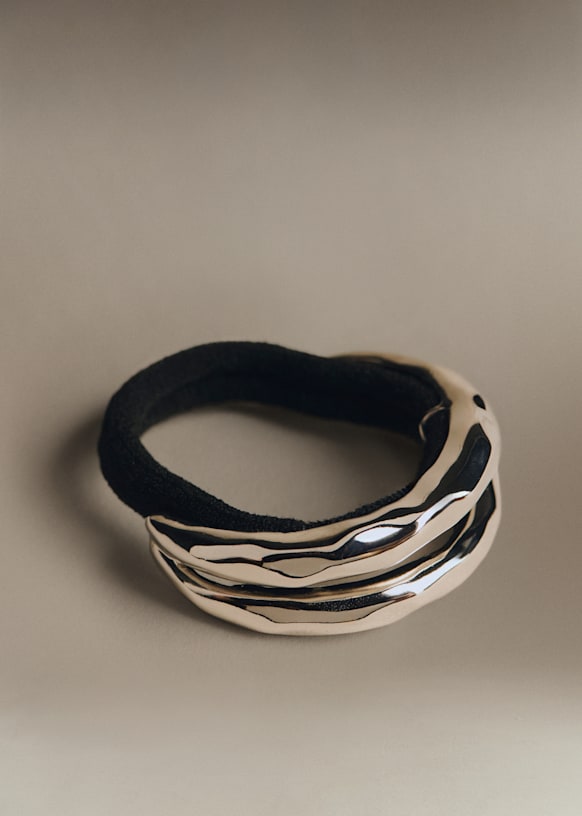 Scrunchie Adina - Gold - Majority recycled brass - Sézane