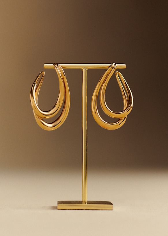 Gina ピアス - ゴールド - スズ - Sézane