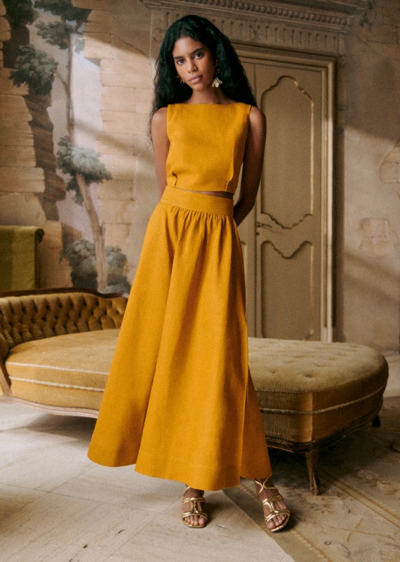 Sezane clare dress clearance