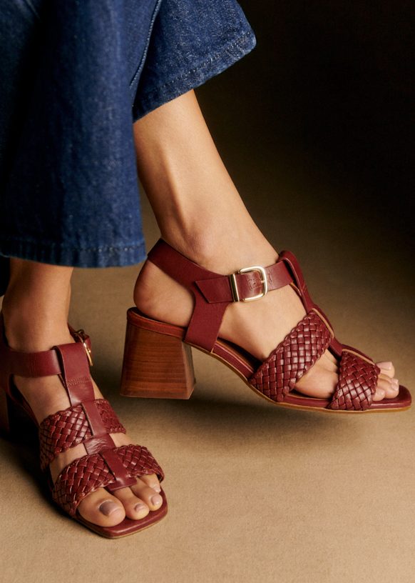 Felicia Sandals - Smooth Camel - Bovine vegetable tanned