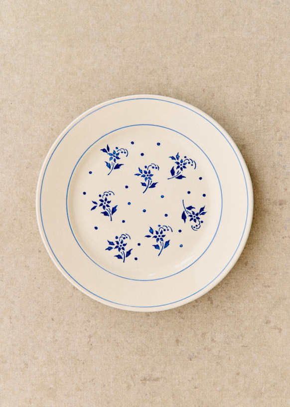 Lot De 5 Assiettes à Apéritif Blanc Baci Milano - Vaisselle Élégante Pour Tapas, Soirées Et Recevoir