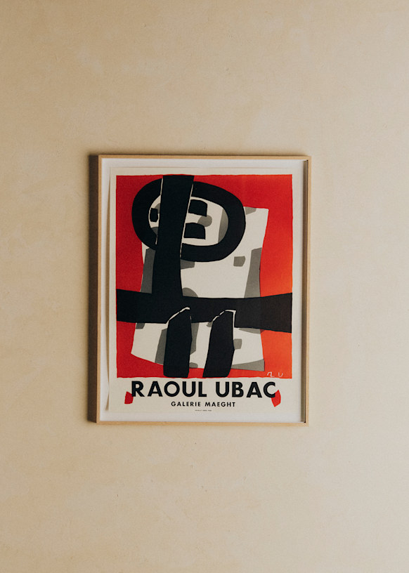 Affiche Galerie Maeght, Raoul Ubac