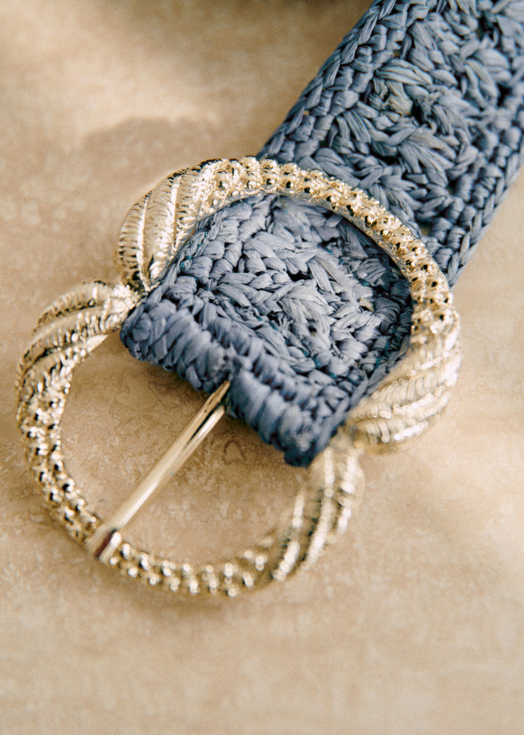 Sezane ARTEMIS ベルト セザンヌ80 Artemis Belt - Beige - Bovine leather - Sézane