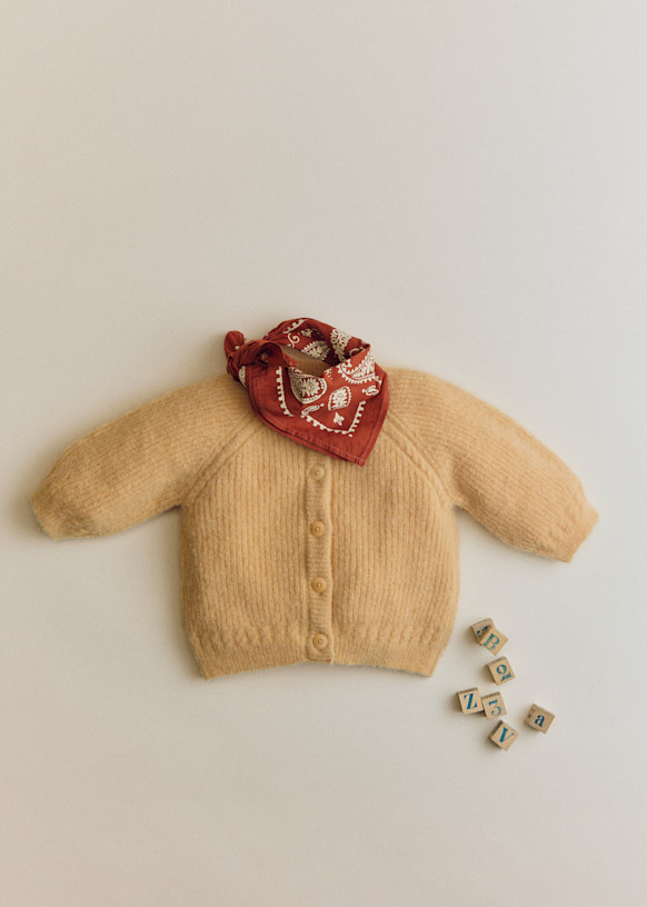 Othello Cardigan - Rosewood - Baby Alpaca - Sézane