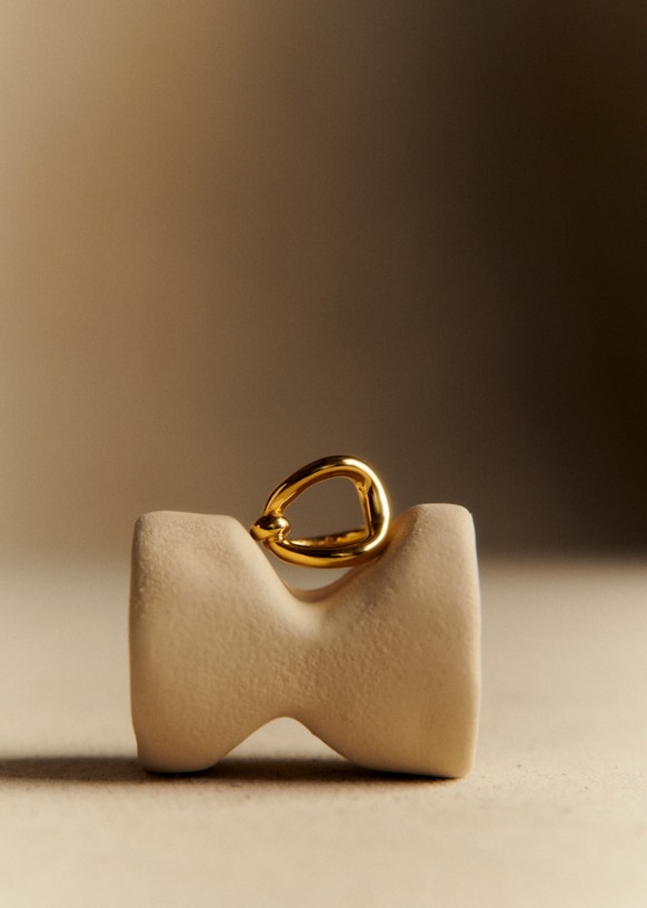 SEZANE セザンヌ　アップサイクル真鍮製ゴールドリング Valentin リング - ゴールド - リサイクル真鍮 - Sézane