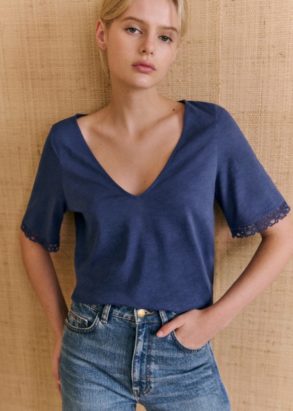 Lora Shirt, Navy