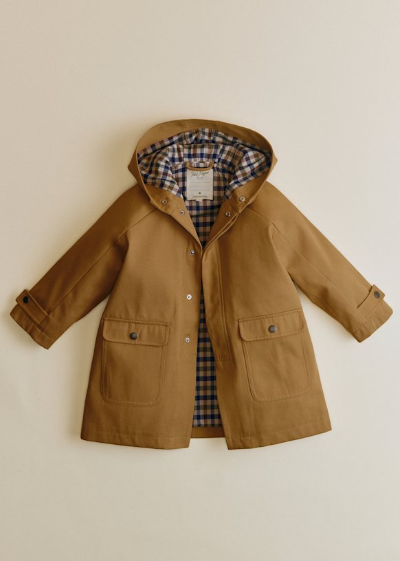 Auguste Parka - Beige - Organic cotton - organic textile - Sézane