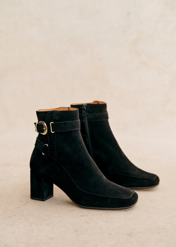 Brooklyn ミッドカットブーツ - モーブ - 不明 - Sézane