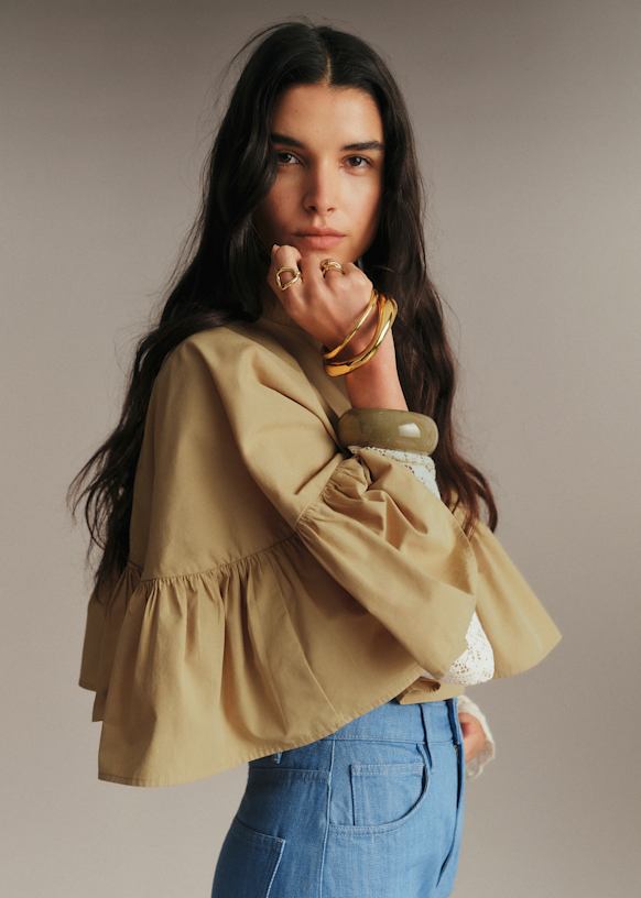 Katy Blouse - Beige