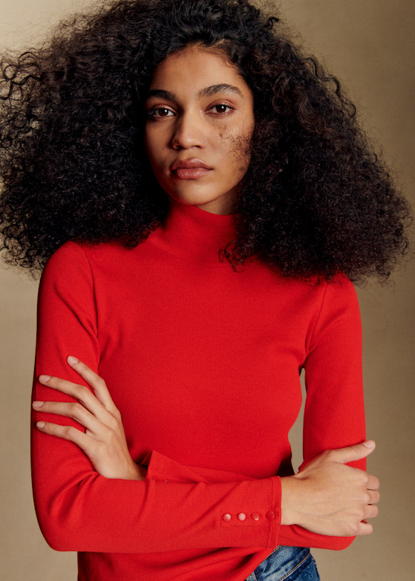 ち*は様 sezane ネイビー長袖トップス ち*は様 sezane ネイビー長袖トップス ち*は様 sezane ネイビー長袖