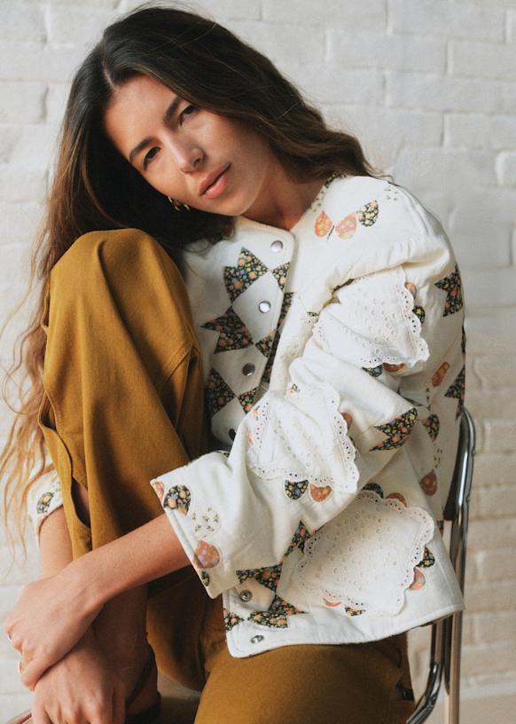 Dakoty ジャケット - Sézane x SEA NY - シグネチャーパッチワーク