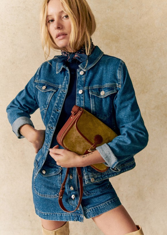 Veste jean sezane outlet