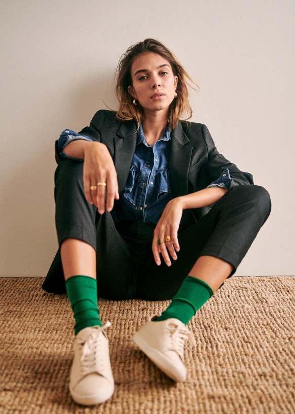 Christie Jacket - Olive Green - Sézane