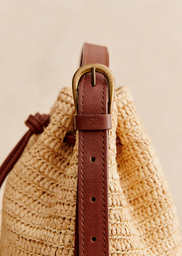 Sac online raphia sezane