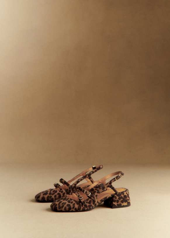 Paula Babies - White lacquer - Patent goatskin leather - Sézane