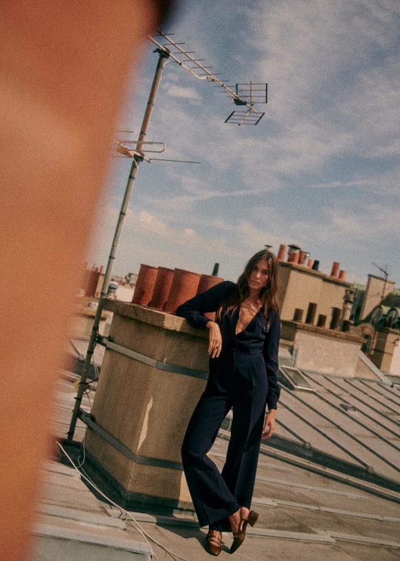 Ray ジャンプスーツ - カリフォルニアプリント - ECOVERO™ LENZING