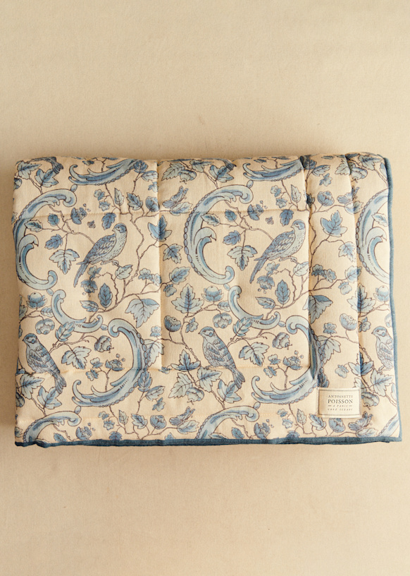 Bedspread - Sézane x Antoinette Poisson - Boutonnières Print