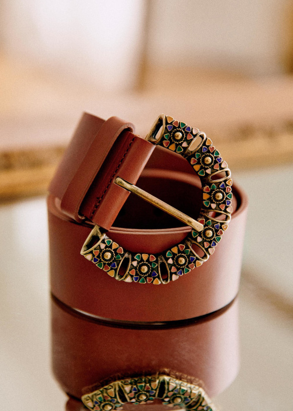 Gabriella Belt - Natural heritage - Vegetable-tanned smooth