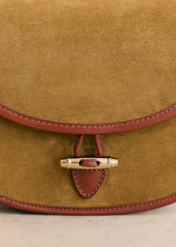Claude Vintage Bag - Multi Taupe - Bovine leather - Sézane
