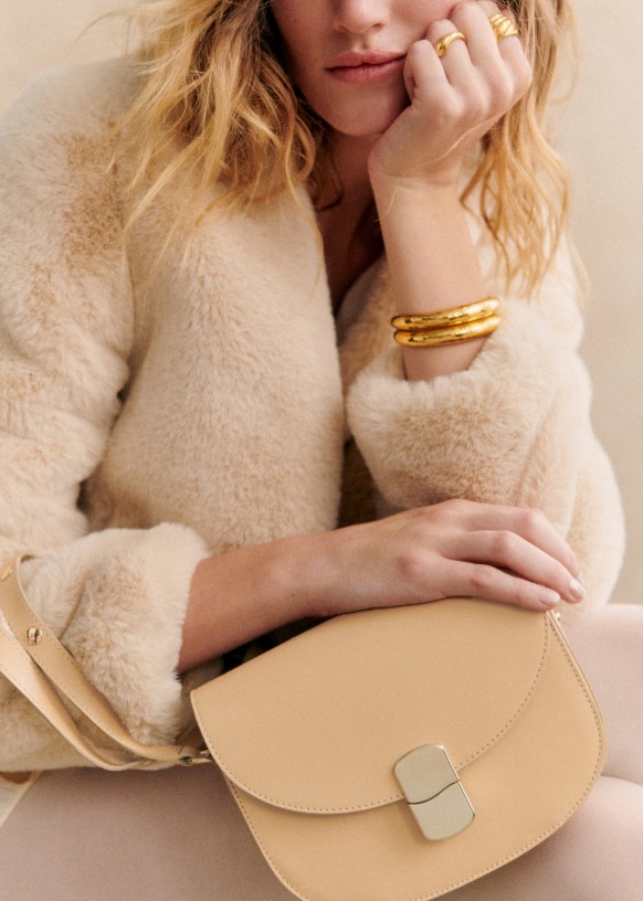 Triomphe fur sales lined coat
