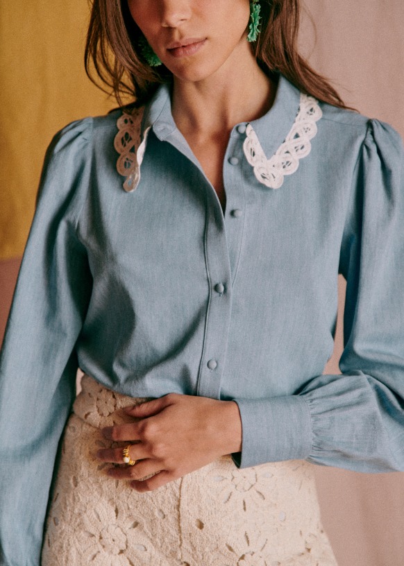 Chemise gina sezane outlet