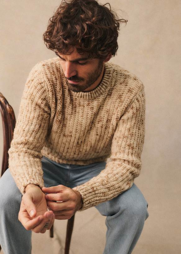 トップス Casey knit tops Casey Casey Short-Sleeve Knitted Top In Blue - 10% Off | Editorialist