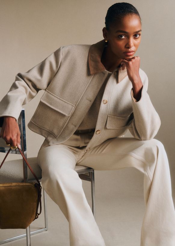 完売品 IRENE wool twill jacket 2wayジャケット 完売品 IRENE wool twill jacket 2wayジャケット 完売品 IRENE wool