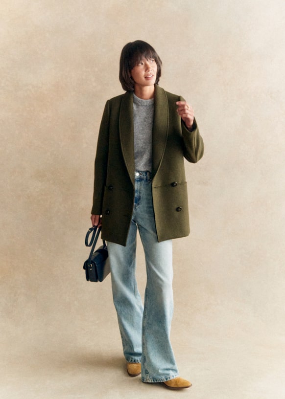 Sezane james coat review cheap