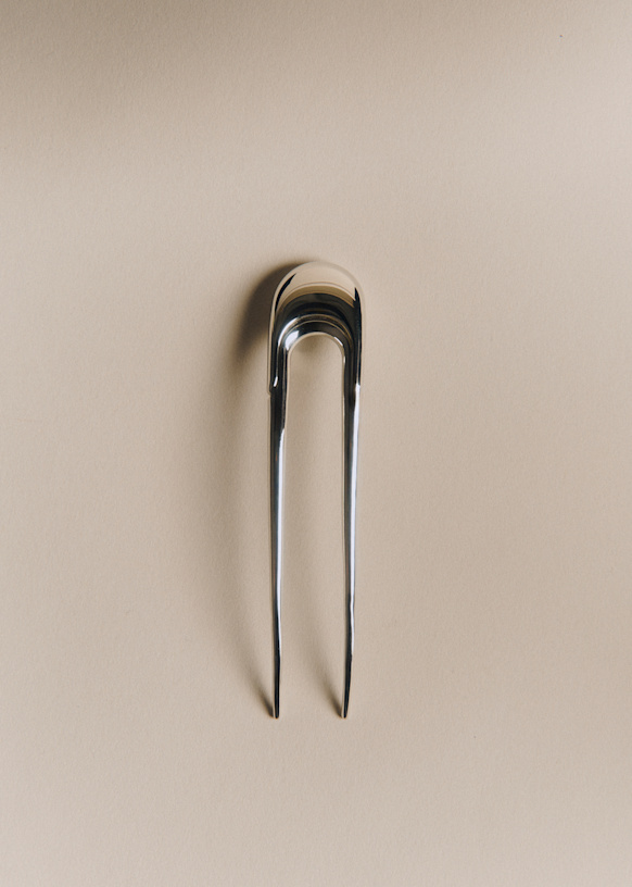 Gladys ヘアピン - シルバー - ブラス - Sézane