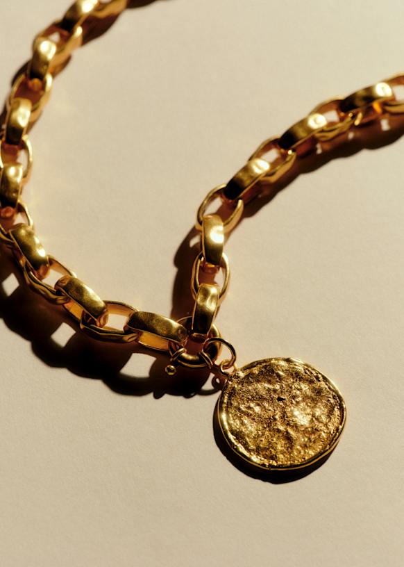 Joseph Necklace - Gold - Majority recycled brass - Sézane