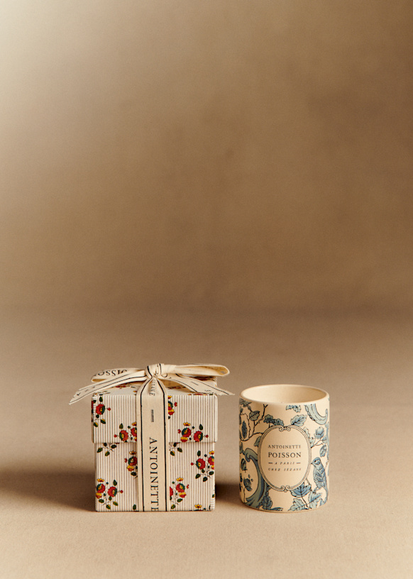 キャンドル - Sézane x Antoinette Poisson - ブルーバード プリント