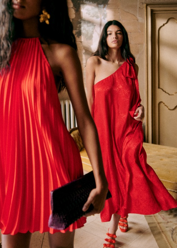 Sezane silk dress hot sale