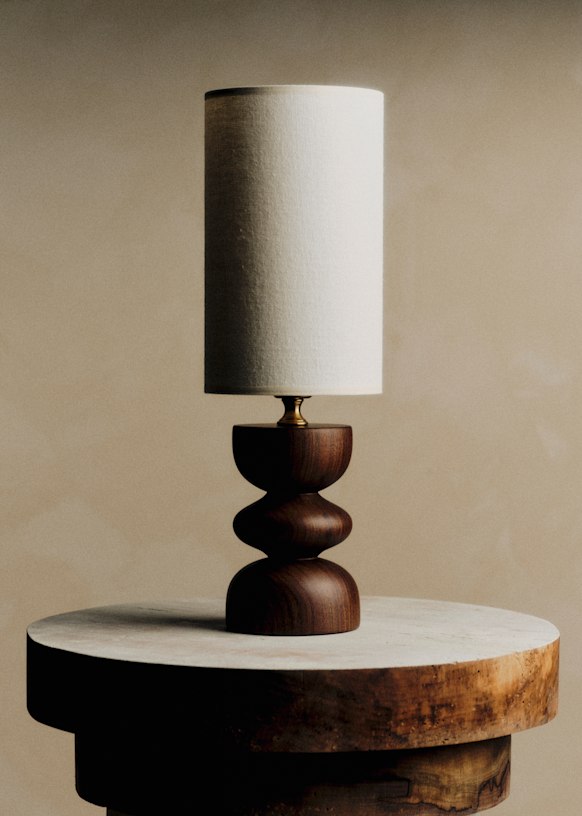 Lamp Romie Objetti Small Model - Noyer