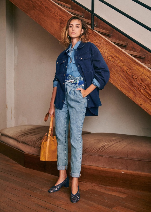 Sezane austin trousers clearance