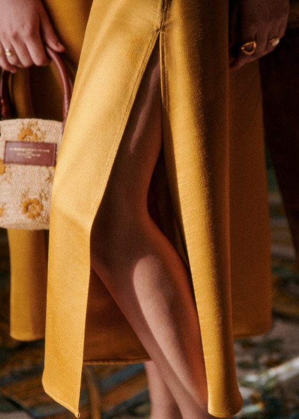 sezane gold dress Marie Dress - Gold