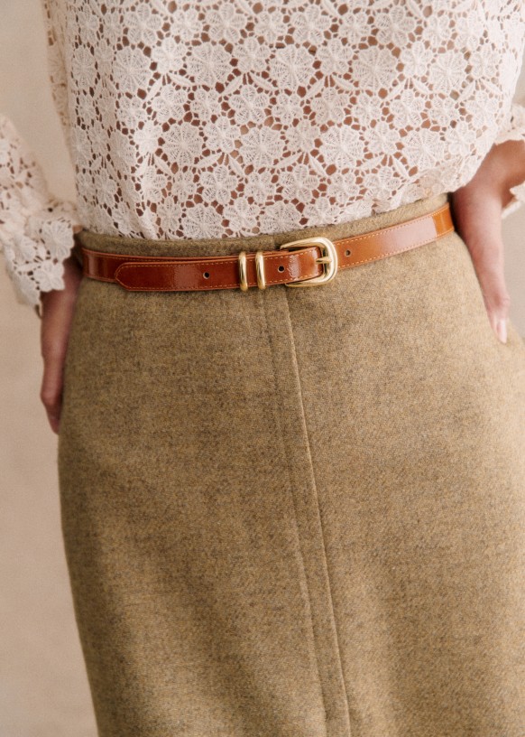 Ceinture vernis best sale