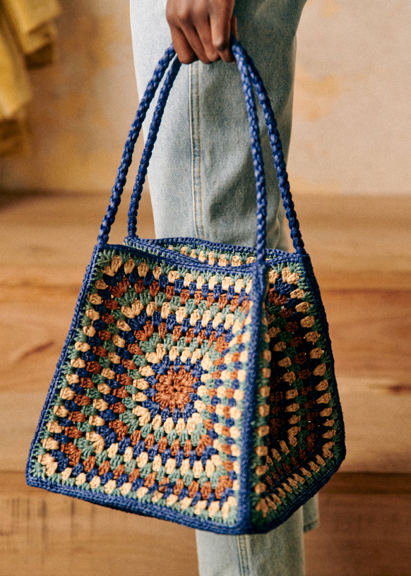 Silk Floral Embroidery Bag 103