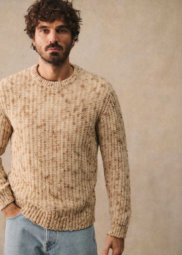 andmary Casey knit tops ベージュ ANDMARY】Casey knit tops