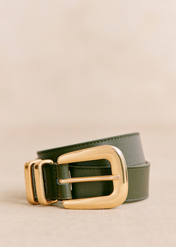 商品画像：Maud Belt - Black - Sézane 1
