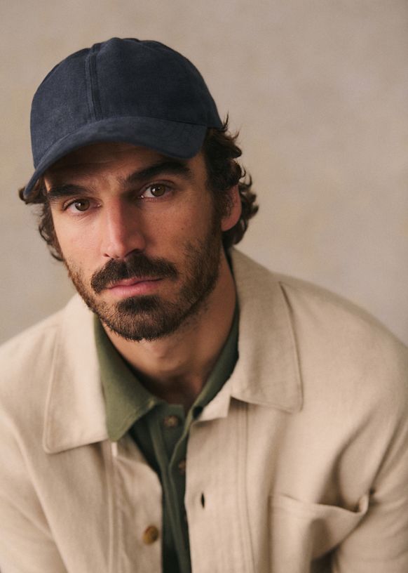 Casquette Chase Lin Marine Lin Octobre ditions Casquette Chase Lin Marine Lin Octobre ditions